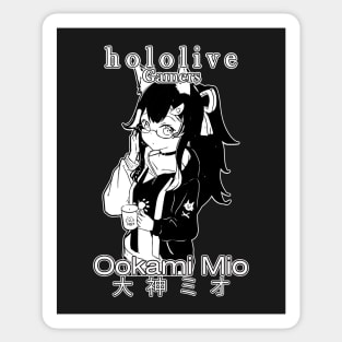 Ookami Mio Gamers Hololive Sticker